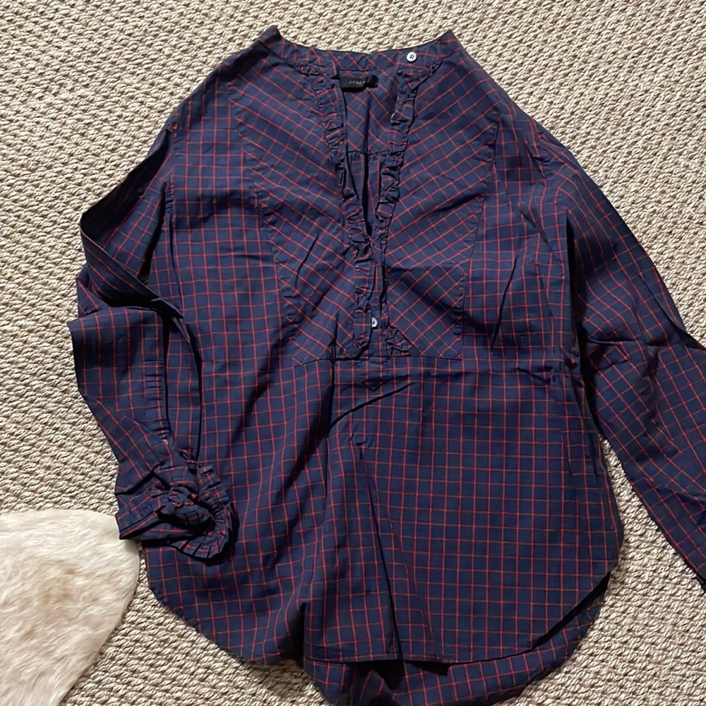 J.Crew half button up